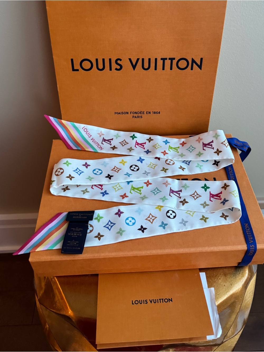 NWT Louis Vuitton x Takashi Murakami LV × TM Monogram Multicolor BB Bandeau - Picture 11 of 17